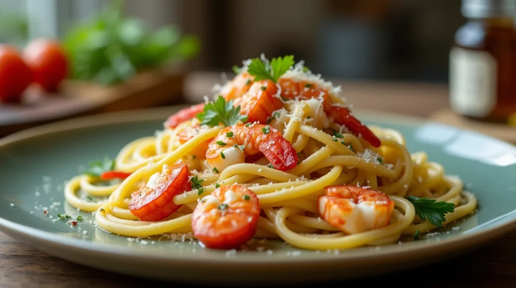 2 Easy Lobster Pasta Recipe