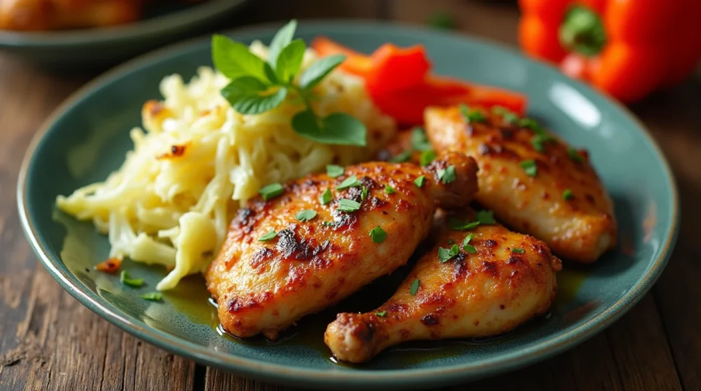 chicken and cabbage recipes front