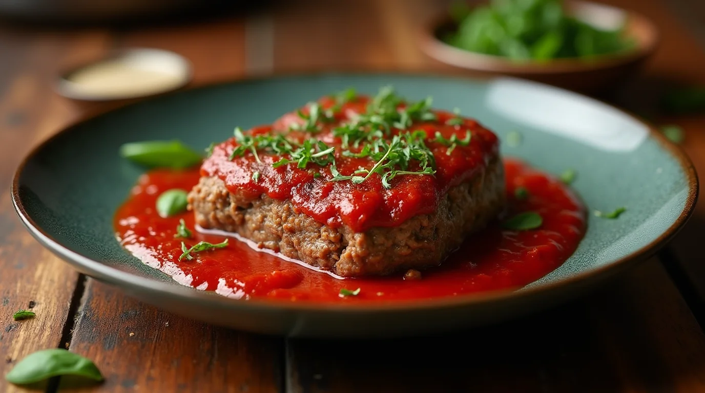 italian meatloaf recipe front image of italian Meatloaf Recipe