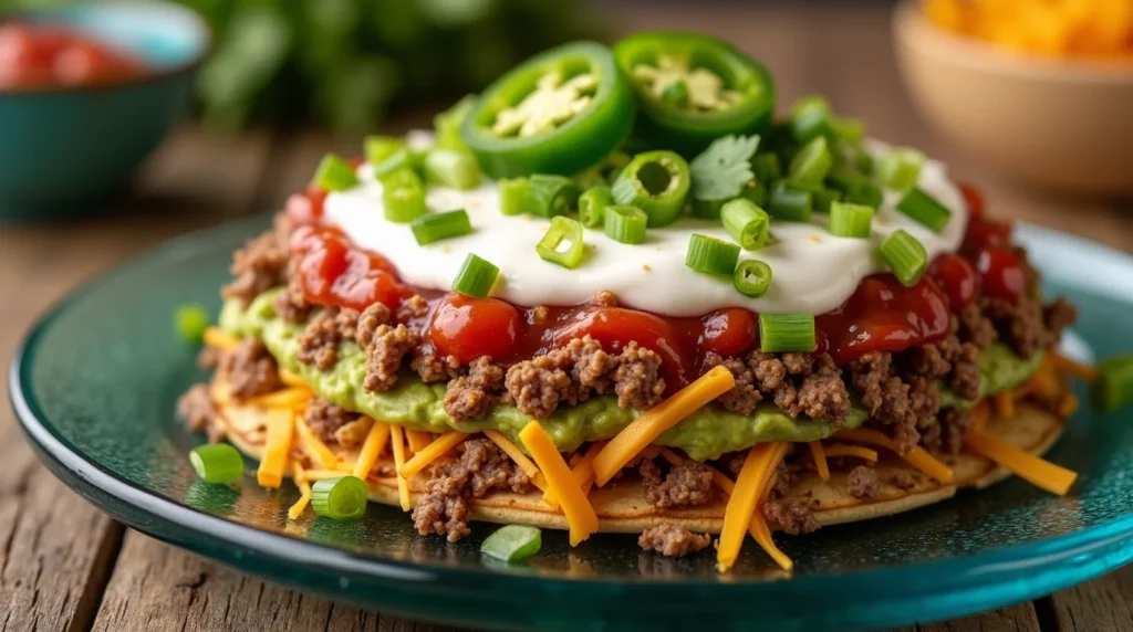 Irresistible Layered Taco Dip Recipe Ready in 15 Minutes