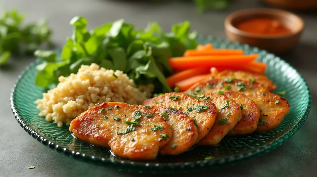 Healthy chicken cutlets