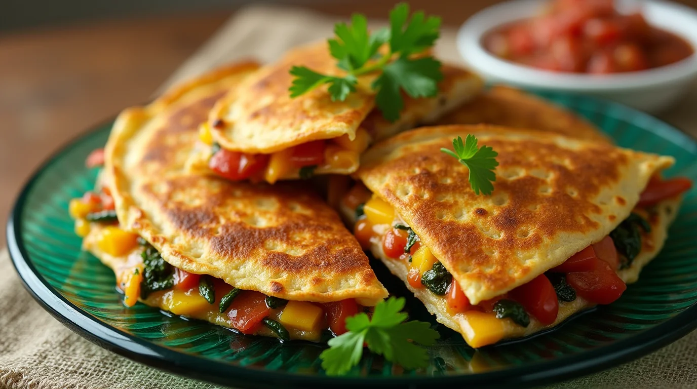 air fryer quesadilla