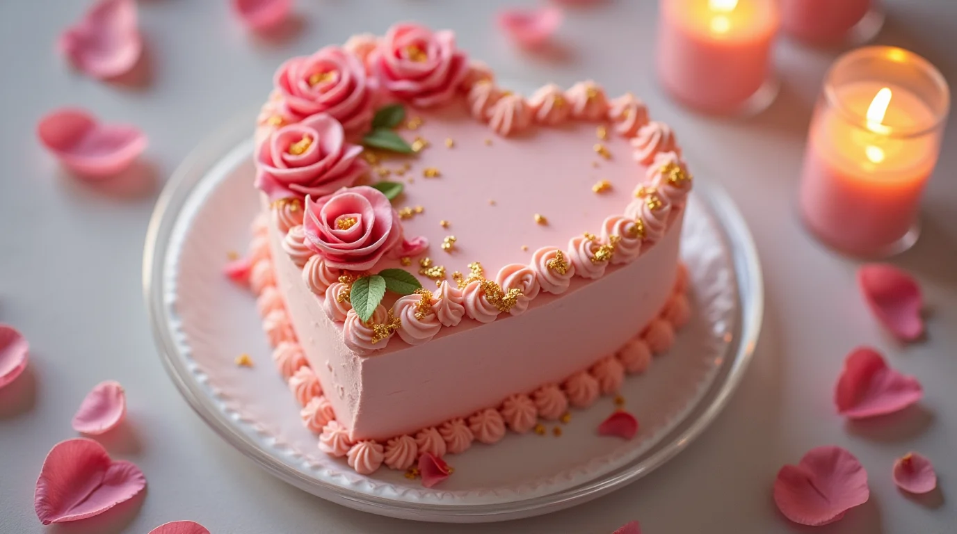 heart cake