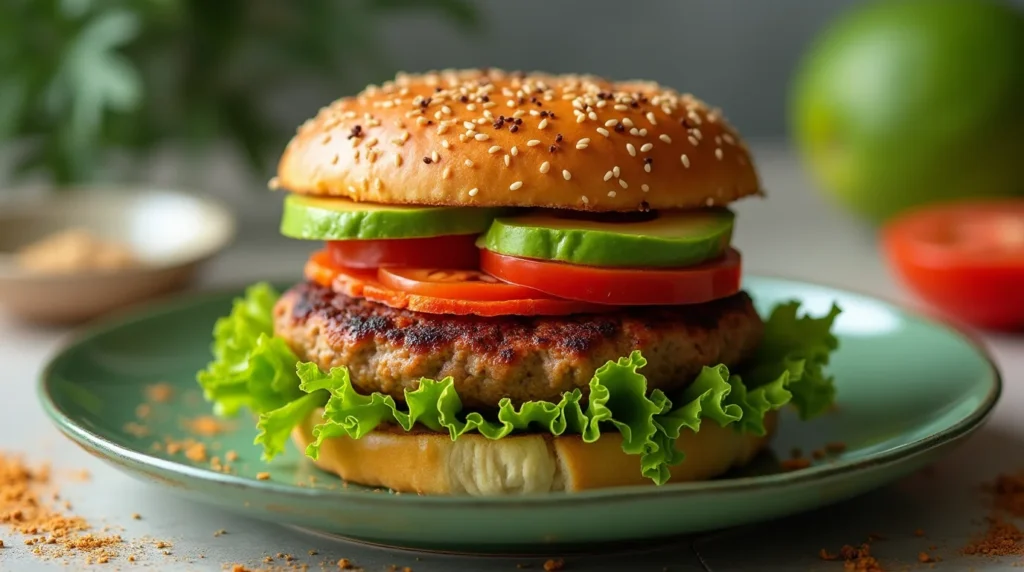 Turkey Burgers in Air Fryer