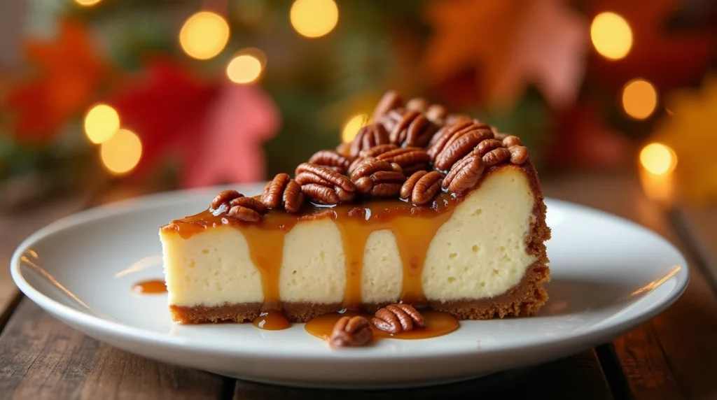 delicious Pecan Pie Cheesecake