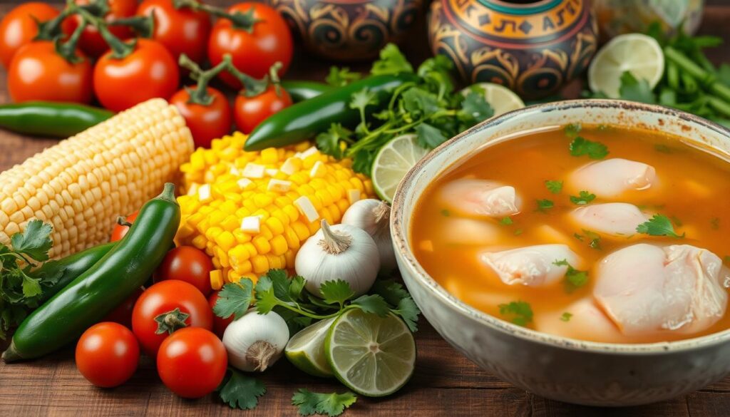 Authentic Mexican Chicken Soup Ingredients