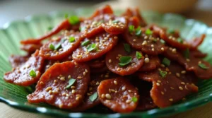 Teriyaki beef jerky recipe