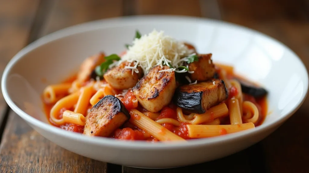 Chicken Pasta alla Norma Recipe