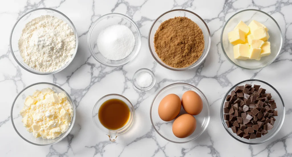 double chunk chocolate cookie ingredients double chunk chocolate cookie ingredients