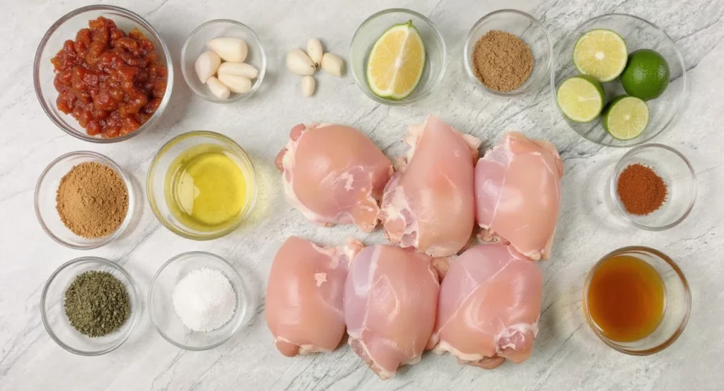 Essential Ingredients for Easy Chipotle Chicken Recipe