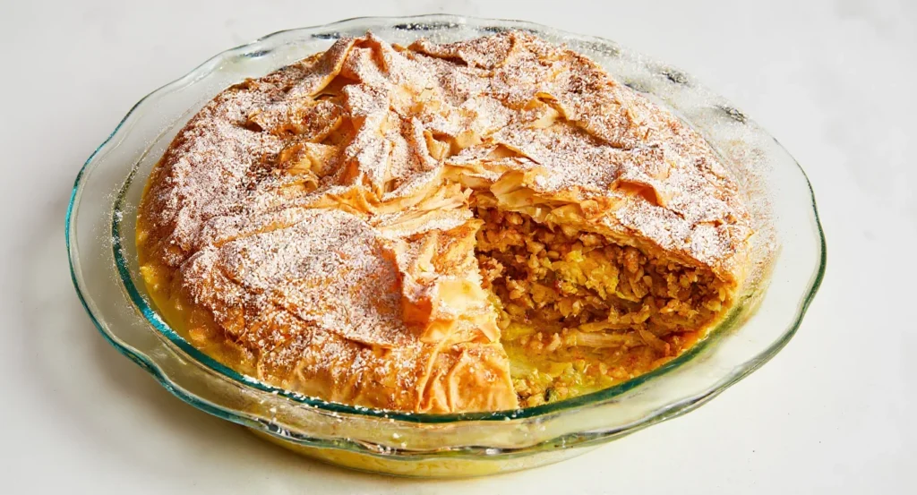 Authentic Moroccan Chicken Pastilla