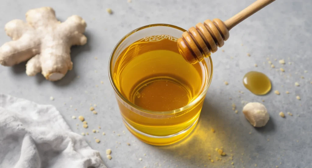 Honey-Sweetened Ginger Shot