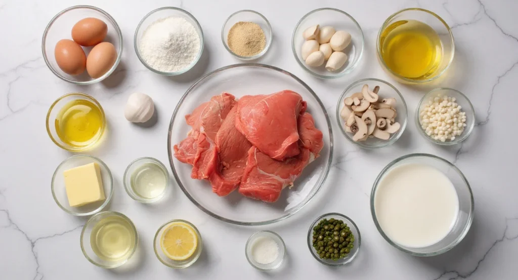 Essential Ingredients for An Easy Veal Scallopini Recipe