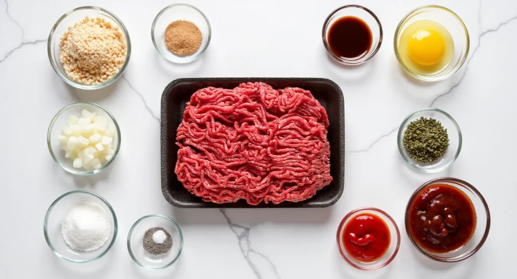 Essential Ingredients for Juicy Muffin Tin Mini Meatloaf Recipe