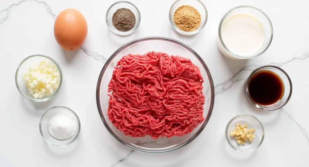 meatloaf ingredients Essential Ingredients for an Easy Cracker Barrel Meatloaf Recipe