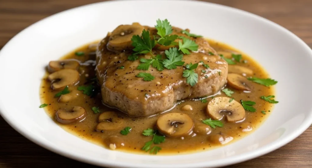 Easy Veal Marsala with mushrooms in savory wine sauce