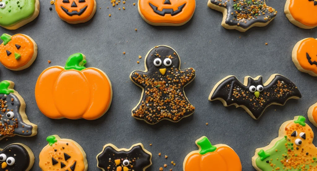 Pillsbury Halloween Cookies Recipe creative cookies in vibrant colors